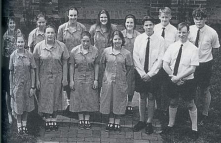 Senior School Vocal Ensemble, 1994.